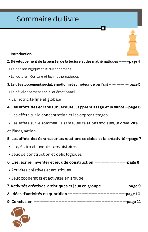 Guide Parents | Epanouir sans Ecrans 6-8 ans | Educatif