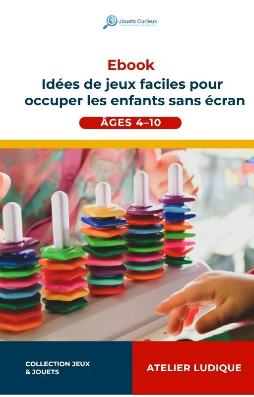 Idées de jeux faciles pour occuper les enfants sans écran