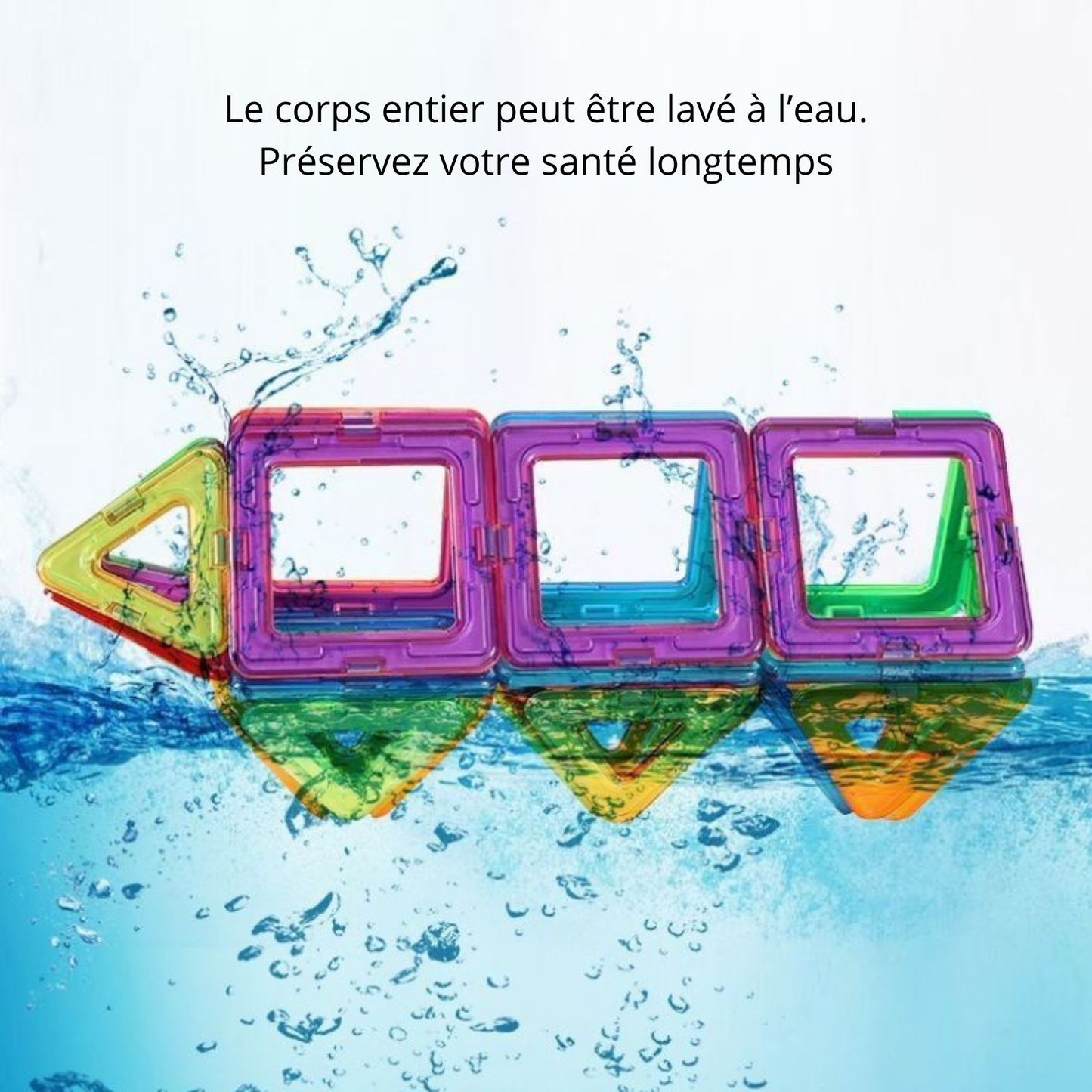 STEM Construction Magnétique – Jouet Créatif pour Développer la Logique