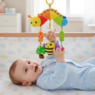 Arche Bébé Motricité – Jouet Éducatif Couleurs et Textures