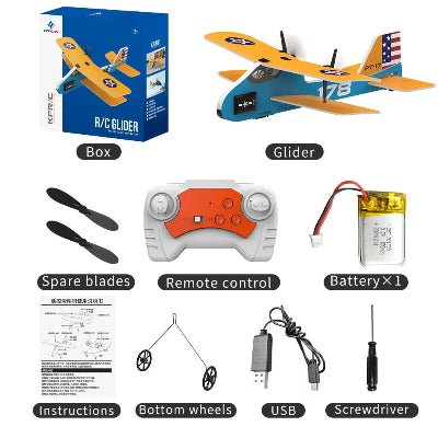 avion telecommande portee 50 metres exterieur