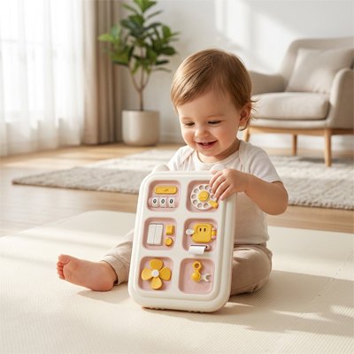 busy board pour enfant de 14 mois