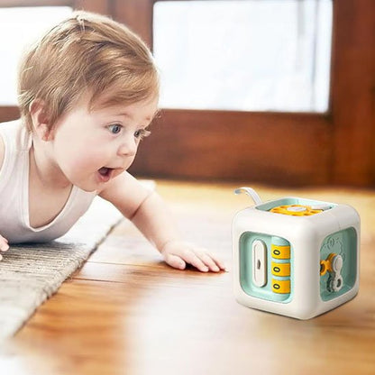 Cube Musical Bébé – Jouet Éducatif aux Couleurs et Sons