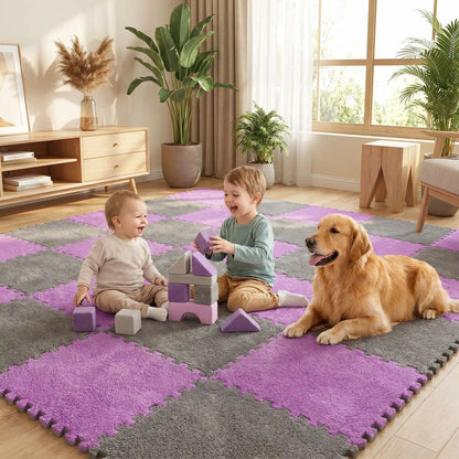 Tapis de Jeu Bébé Mousse EVA 10-20 Pcs Puzzle | Securise