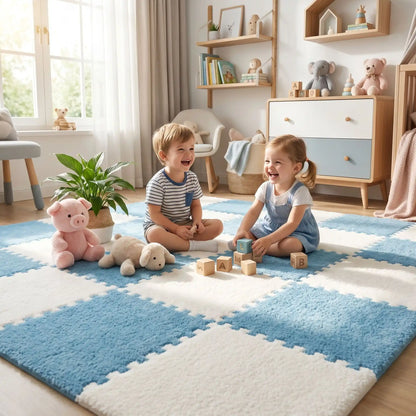 Tapis de Jeu Bébé Mousse EVA 10-20 Pcs Puzzle | Securise