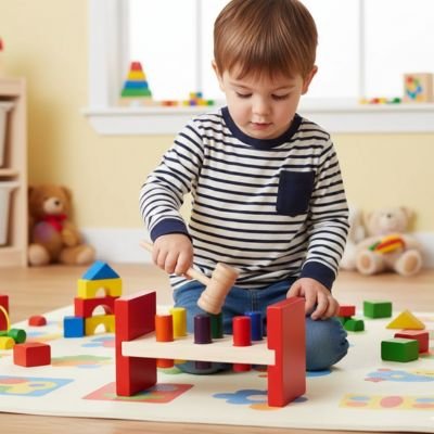 jeu d adresse avec chevilles colorees