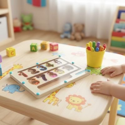 jeu magnetique pour apprendre les formes et couleurs