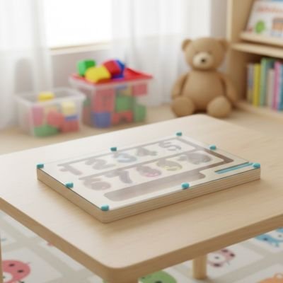 jeu magnetique robuste et securise pour enfant
