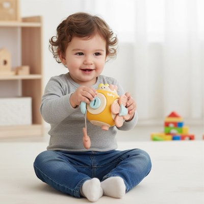 jouet bebe couleurs douces et apaisantes