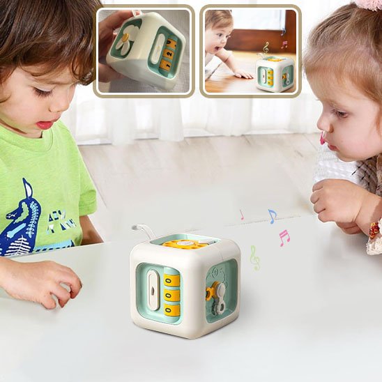 Jouet Bébé Cube d’Activités – Éveil et Découverte Ludique