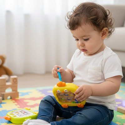 jouet bebe silencieux pour jouer en autonomie