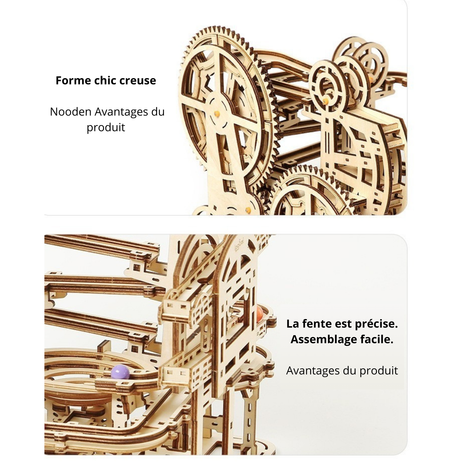 Kit scientifique en bois : girouette DIY pour éveil et apprentissage