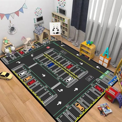 tapis de jeux pour bebe | piste voiture | antidérapant
