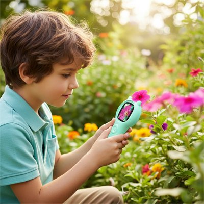 microscope de poche pour eveiller la curiosite