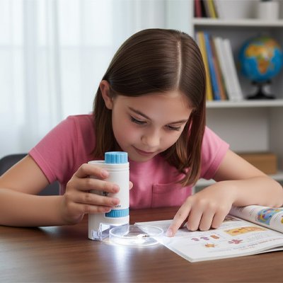 microscope enfant educatif pour eveiller la curiosite