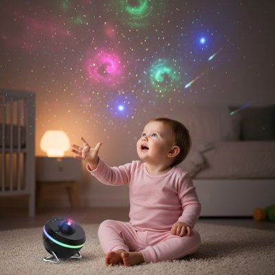 Projecteur Ciel Étoilé Enfant – Projection Galaxie 360° Immersive
