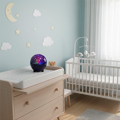 Veilleuse projection bébé : nuits paisibles et étoiles magiques