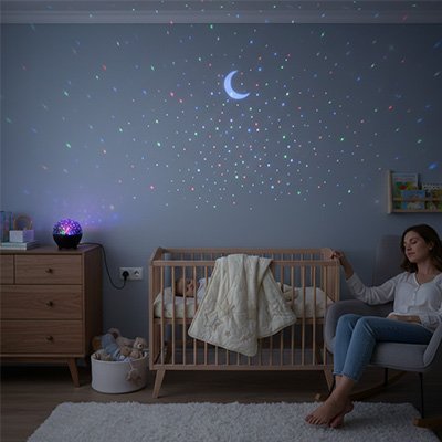 Veilleuse projection enfant : un univers féerique pour dormir