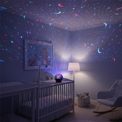 Veilleuse projection lumineuse : douceur et sommeil serein